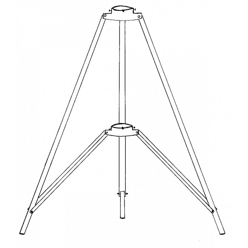 Tripond fäste för mast ST2/60