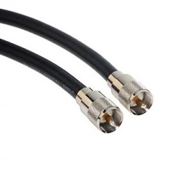 Patch cable RG-213 5m 2 x...