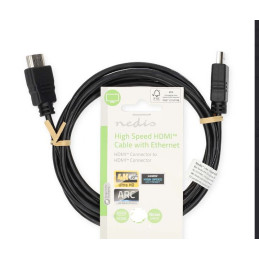 High Speed ​​HDMI ™ kabel med Ethernet 2m