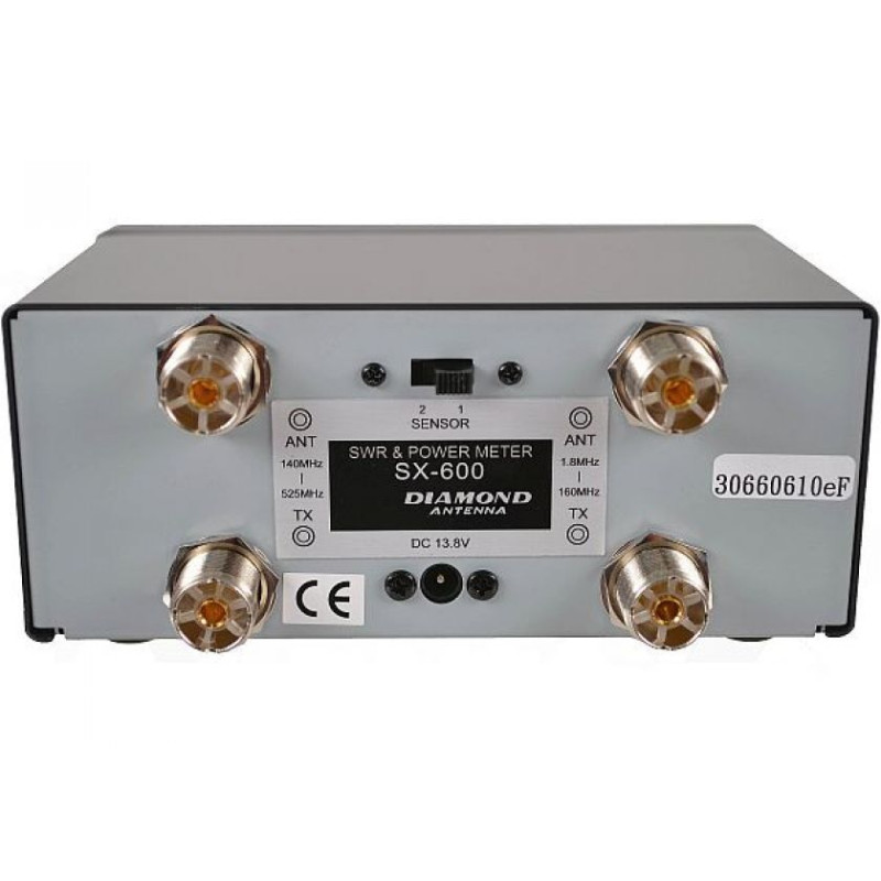 K-PO SX-600 / Maas RS-600 Misuratore SWR Da 1,8 A 525 MHz, Con Due Ponti Di Misura - 5
