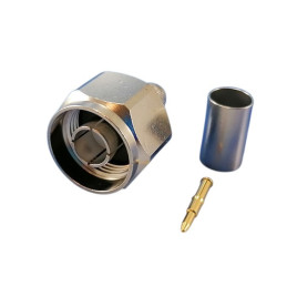 Connector N male crimp LMR300