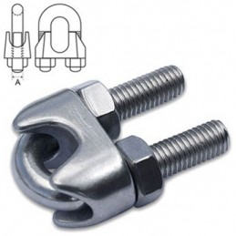 Wire lock 8mm stainless
